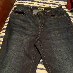 Warp and weft blue ankle jeans 14x28